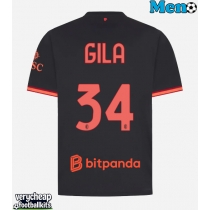 AC Milan Mario Gila #34 Replica Third Shirt 2026-27 Short Sleeve